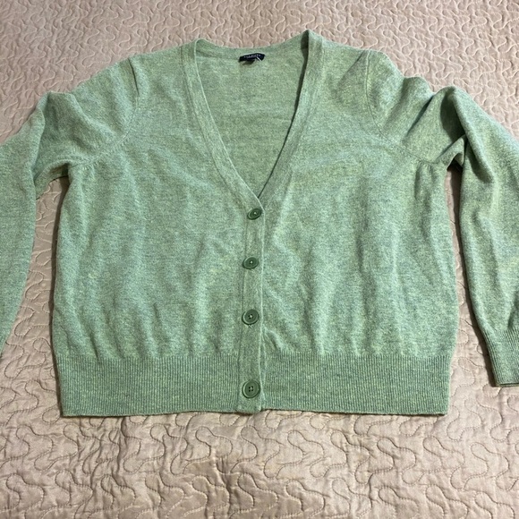 “TALBOTS” Lambswool & Angora Blend Cardigan - Picture 11 of 14